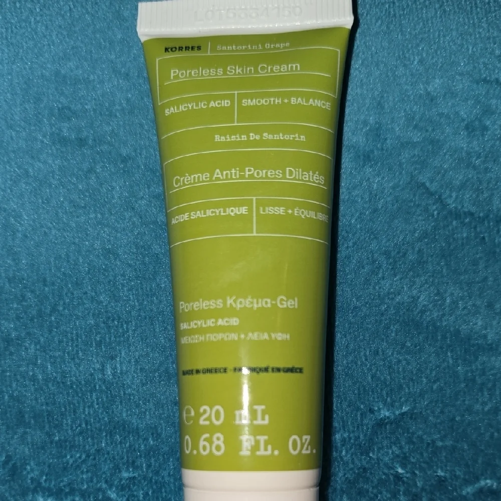 Korres Santorini Grape Poreless Skin Cream - Green